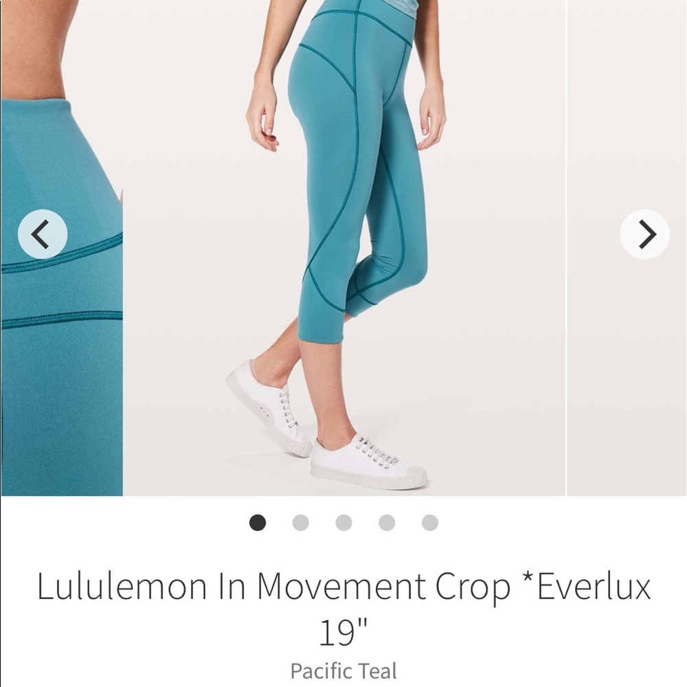 Lululemon In Movement Crop